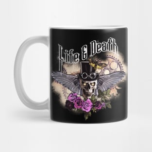 Life & Death Skull Mug